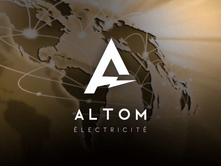 Création de visuelle pour Altom, réalisée par Margarita Pautrat graphiste freelance à Perpignan.